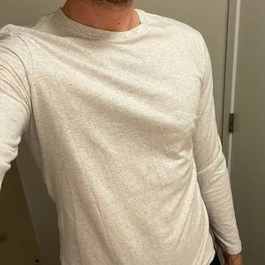 Men’s medium white long sleeve shirt
